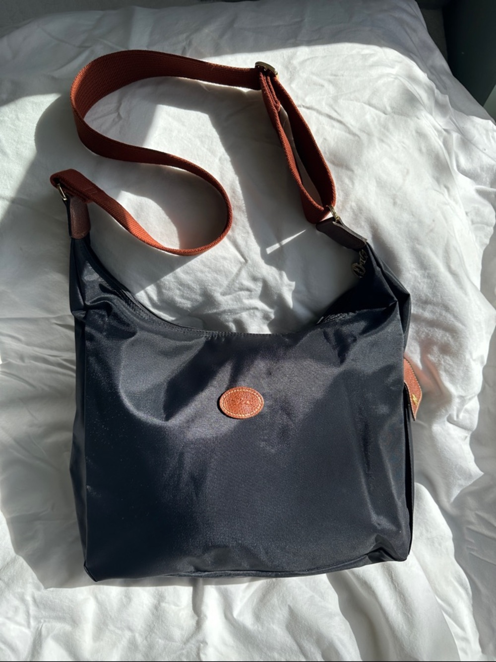 Longchamp Nylon Crossbody Shoulder Bag - Picture 2 of 13